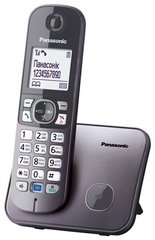 Радиотелефон DECT Panasonic KX-TG6811UAM, Metallic (KX-TG6811UAM)
