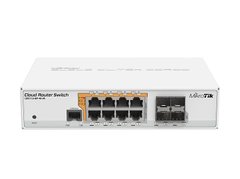 Комутатор MikroTik Cloud Router Switch 112-8P-4S-IN (CRS112-8P-4S-IN)