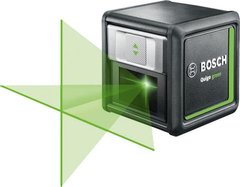 Нівелір лазерний Bosch Quigo Green+ затиск MM2, точність ± 0.8 мм/м, 0.27 кг (0.603.663.C00)