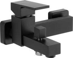 Змішувач для ванни Deante Anemon Bis довжина виливу — 183 мм неповоротний 1 важіль чорний (BBZ_N10M)