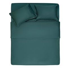 Комплект постельного белья 2.0сп Ardesto Mix&Match Premium пододеяльник 200х220см простынь 240х260см наволочки (2) 50х70см 100% хлопок сатин зеленый (ART2022SE)