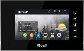 IP відеодомофон BasIP AQ-07L Black (AQ-07L_B)