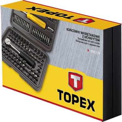 Набор инструмента TOPEX 101 ед. (39D359)
