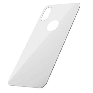 Захисне скло Baseus для iPhone XS, 0.3 mm Full rear protector, White (SGAPIPH58-BM02)