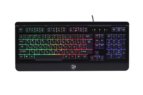 Клавиатура игровая 2E Gaming KG320 LED USB Black Ukr (2E-KG320UB)