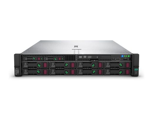 Сервер HPE DL380 Gen10 3106 1.7 GHz/8-core/1P 16GB s100i SATA 8LFF 500W Ety Svr Rck (868709-B21)