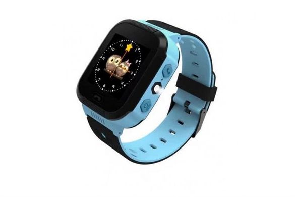 Смарт-часы детские с GPS трекером GOGPS ME K12 Синие (K12BL)
