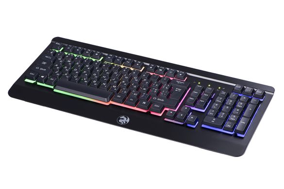 Клавиатура игровая 2E Gaming KG320 LED USB Black Ukr (2E-KG320UB)