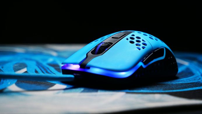 Ігрова миша Xtrfy M42 RGB USB Miami Blue (XG-M42-RGB-BLUE)