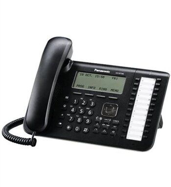 Дротовий IP-телефон Panasonic KX-NT546RU-B Black для АТС Panasonic KX-TDE/NCP/NS (KX-NT546RU-B)