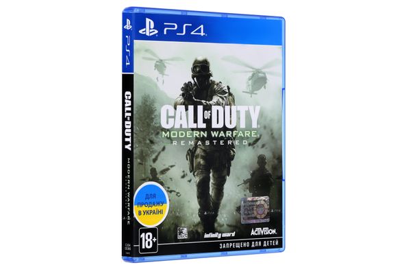 Гра для PS4 Call of Duty: Modern Warfare. Remastered 2017 Blu-Ray диск (88074RU)