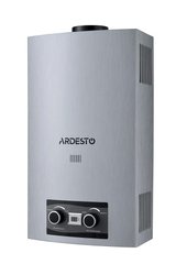 Газова колонка Ardesto X2 10 л/хв. 20 кВт розпалювач від батарейок дисплей (TFGBH-10B-X2-STEEL)