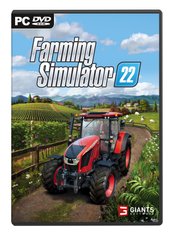 Игра PC Farming Simulator 22 (DVD диск + код загрузки) (4064635100128)