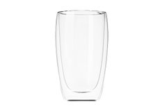 Набор чашек Ardesto с двойными стенками для латте, 450 мл, 2 шт, боросиликатное стекло (AR2645G)