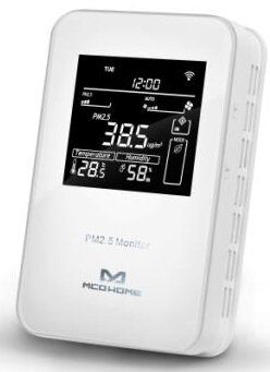 Розумний датчик MCO Home 3в1: PM2.5, темп., волог., Z-Wave, 12V DC, білий (MH10-PM2.5-WD)