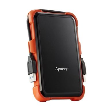 Жорсткий диск Apacer 2.5" USB 3.1 2 TB AC630 захист IP55 Black/Orange (AP2TBAC630T-1)
