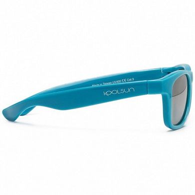 Дитячі сонцезахисні окуляри Koolsun блакитні серії Wave (Розмір: 1+) (KS-WACB001)