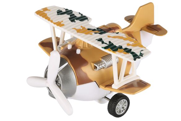 Самолет металический инерционный Same Toy Aircraft коричневый SY8016AUt-3