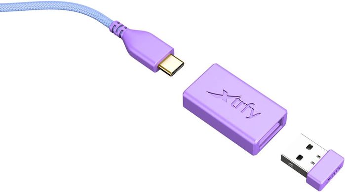 Мышь Xtrfy M8 WIRELESS Frosty Purple (M8W-RGB-PURPLE)
