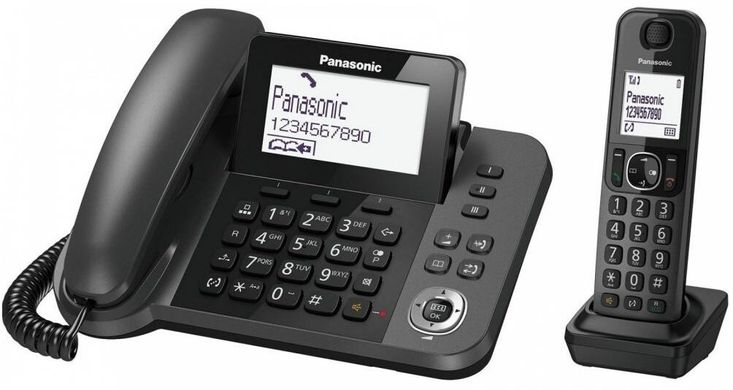 Радиотелефон DECT Panasonic KX-TGF320UCM Black (KX-TGF320UCM)