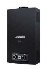 Газова колонка Ardesto X2 10 л/хв. 20 кВт розпалювач від батарейок дисплей (TFGBH-10B-X2-BLACK)