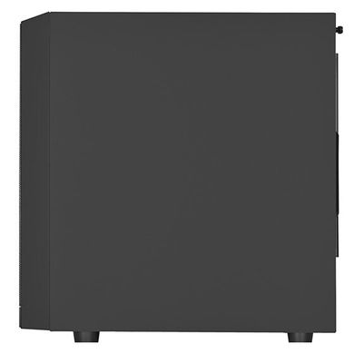 Корпус SilverStone PRECISION PS15B-G, MiniT, USB3.0Type-A*2, 1*120 мм,скло (бік.пане.),безБП,чорний