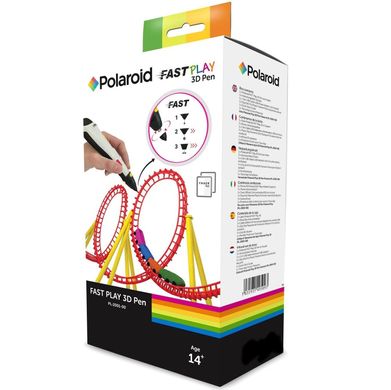 Ручка 3D Polaroid FAST PLAY, PLA Filament 3x15g (3*5m) (PL-2001-00)
