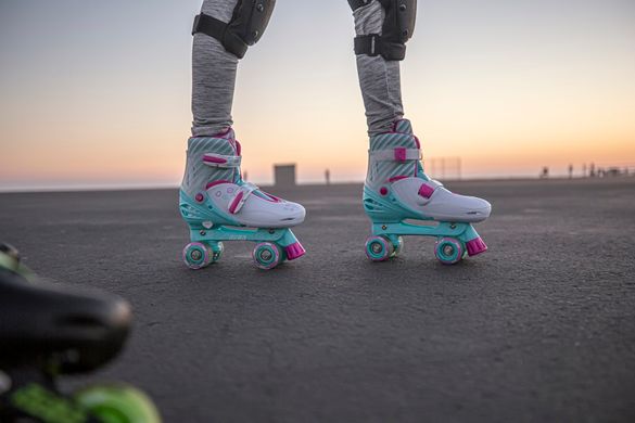 Роликовые коньки Neon Combo Skates Бирюзовый (Размер 30-33) (NT09T4)