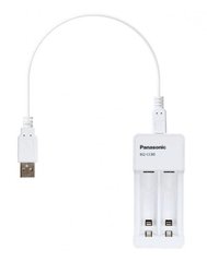 Зарядний пристрій Compact Charger USB+ Eneloop 2AA 1900 mAh NI-MH (K-KJ80MCC20USB)