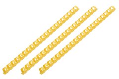 Пластиковые пружины для биндера 2E 32мм желтые 50шт (2E-PL32-50YL)