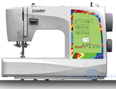 Швейная машинка Leader StreetArt 270 29 швейных операций петля автомат (STREETART270)