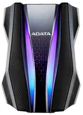 Жорсткий диск ADATA 2.5" USB 3.2 2TB HD770G захист IP68 RGB Black (AHD770G-2TU32G1-CBK)