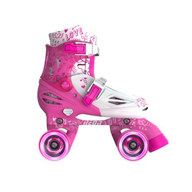 Роликові ковзани Neon Combo Skates Рожевий (Розмір 30-33) (NT09P4)