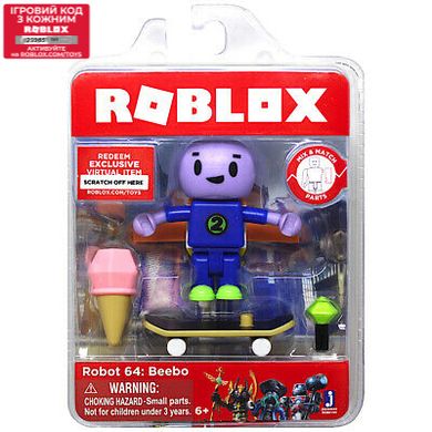 Игровая коллекционная фигурка Jazwares Roblox Core Figures Robot 64: Beebo W5 (ROB0194)
