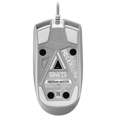 Миша ASUS ROG STRIX IMPACT II RGB USB Moonlight White (90MP02C0-BMUA00)