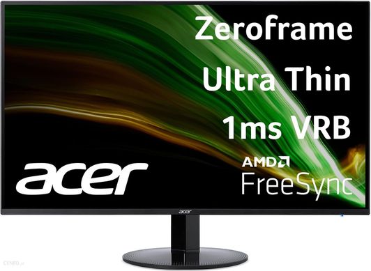 Монитор LCD 23.8" Acer SB241YBI D-Sub, HDMI, IPS, 75Hz, 1ms (UM.QS1EE.001)