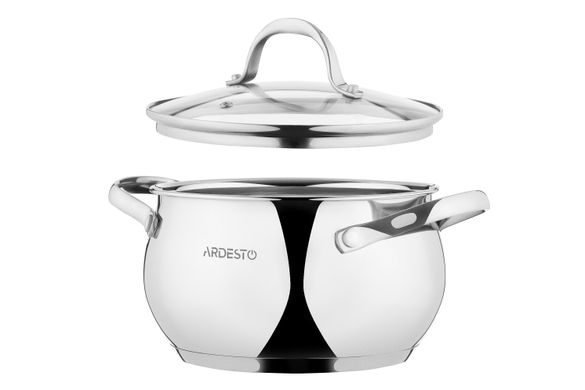 Набор посуды Ardesto Gemini 6 предметов, нержавеющая сталь (AR1906GSS)