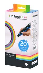 Набор нити 1.75мм PLA для ручки 3D Polaroid PLAY (20 цветов) (PL-2500-00)