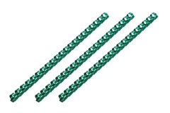 Пластиковые пружины для биндера 2E 19мм зеленые 100шт (2E-PL19-100GR)