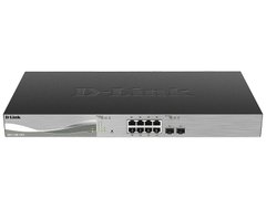 Комутатор D-Link DXS-1100-10TS 8x10GBaseT, 2x10GBaseX SFP+ EasySmart (DXS-1100-10TS)