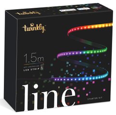 Smart LED Twinkly Line RGB 100, подсветка, Gen II, IP20, длина 1,5м, кабель черный (TWL100STW-BEU)