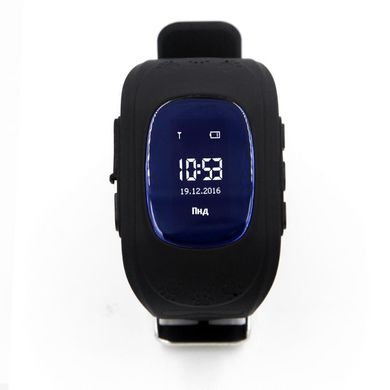 Смарт-часы детские с GPS трекером GOGPS ME K50 Черные (K50BK)