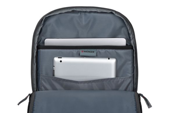 Рюкзак для ноутбука, Wenger Ero 16" сіро-чорний (604430)