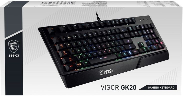 Геймерська клавіатура MSI Vigor GK20 UA S11-04UA208-CLA (VIGOR_GK20_UA)