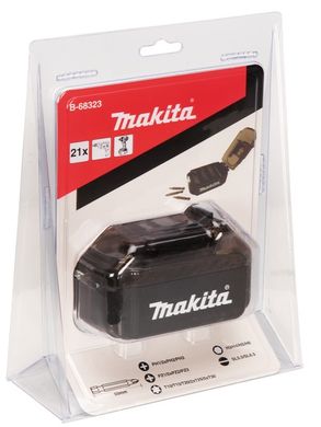 Біти Makita набір 21 од у футлярі форми батареї LXT 50мм (B-68323)
