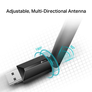 WiFi-адаптер TP-LINK Archer T2U plus AC600 USB2.0 (ARCHER-T2U-PLUS)