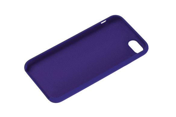 Чехол 2Е для Apple iPhone 7/8/SE 2020 Liquid Silicone Deep Purple (2E-IPH-7/8-NKSLS-DP)