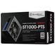 Блок живлення SilverStone STRIDER ST1000-PTS (1000W), 80+Platinum, aPFC, 12см, 24+2x8, 8xSATA, 8xPCIe, +6, модульний (SST-ST1000-PTS)