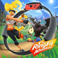 Игра Switch Контроллер Ring Fit Adventure + игра + ремень (45496424978)