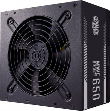 Блок живлення Cooler Master MWE 550 Bronze V2,550W,12cm fan,a/PFC,24+8,4 xPeripheral,6xSATA,2xPCIe